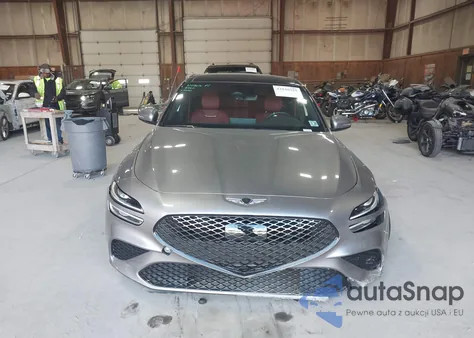 2024 Genesis G70 3.3T Awd Sport Advanced из США, поврежденный, VIN KMTG54SE9RU140488